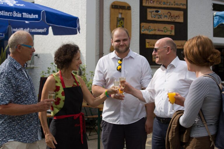 Grünes Sommerfest mit Minister Winne Hermann