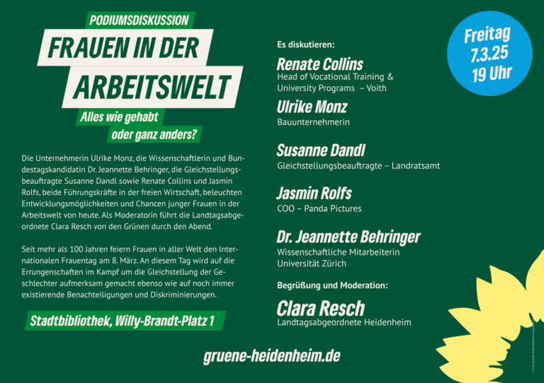 Frauen in der Arbeitswelt – alles wie gehabt oder ganz anders?