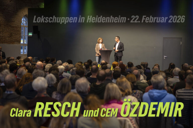 Cem Özdemir in Heidenheim